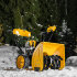 Бензиновая снегоуборочная машина SBM 610S PRO, 212 cc, электростартер, фара, обогрев Denzel в Сыктывкаре