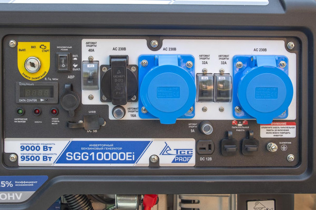 Бензогенератор инверторный SGG 10000Ei с блоком АВР в Сыктывкаре