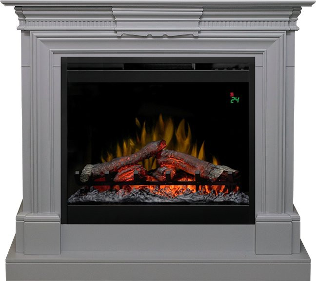 Каминокомплект Chelsea - Grey с очагом Symphony 26'' DF2624L-INT в Сыктывкаре