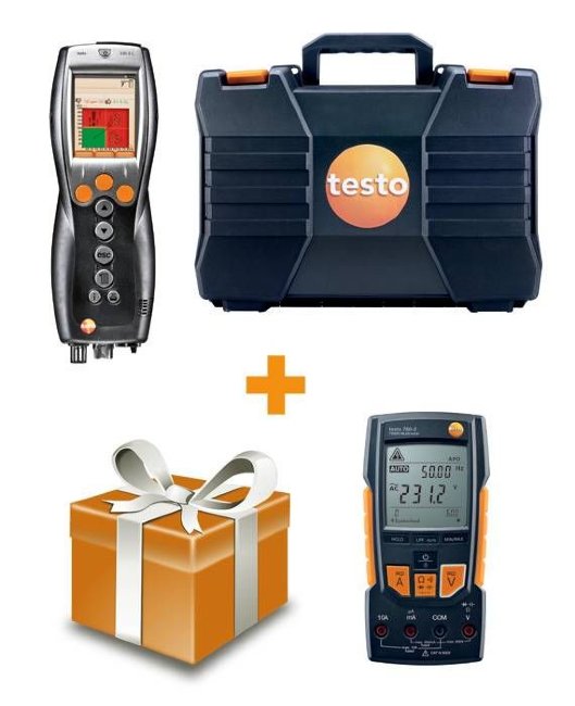 Комплект testo 330-1 LL + Мультиметр testo 760-2 с магнитным креплением в Сыктывкаре