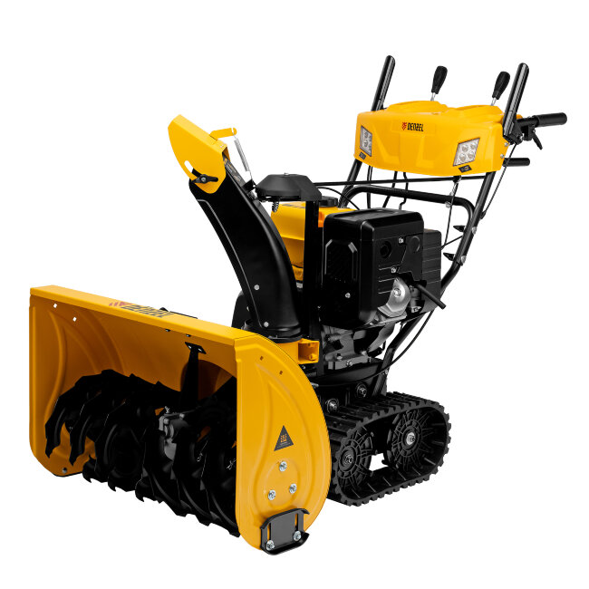 Бензиновая снегоуборочная машина SBL 711DT PRO, 420cc, гусеницы, эл.старт, блок. дифф. Denzel в Сыктывкаре