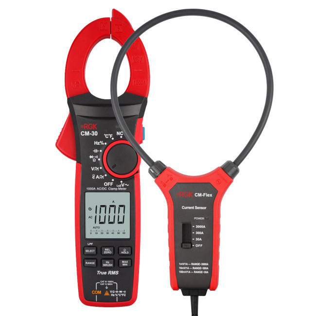 Токоизмерительные клещи RGK CM-30 + Токовый датчик RGK CM-Flex в Сыктывкаре