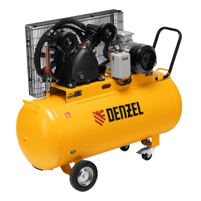 Компрессор воздушный рем. привод BCV 4000-T/200, 4,0 кВт, 200 литров, 690 л/мин Denzel в Сыктывкаре