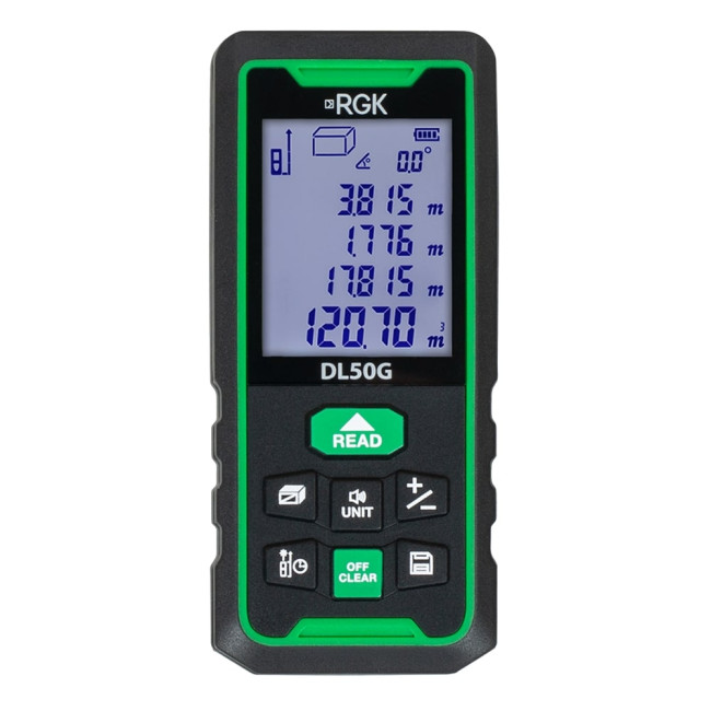 Лазерный дальномер RGK DL70G (с поверкой) - зеленый луч в Сыктывкаре