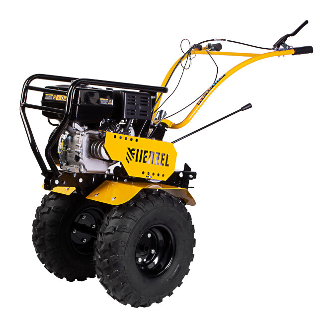 Мотоблок DPT-370-PRO, 7 л.с, ременное сцепление, ширина 90 см, глубина 35 см, фрез 3 х 4, ШОМ, передачи 4В/2Н Denzel в Сыктывкаре