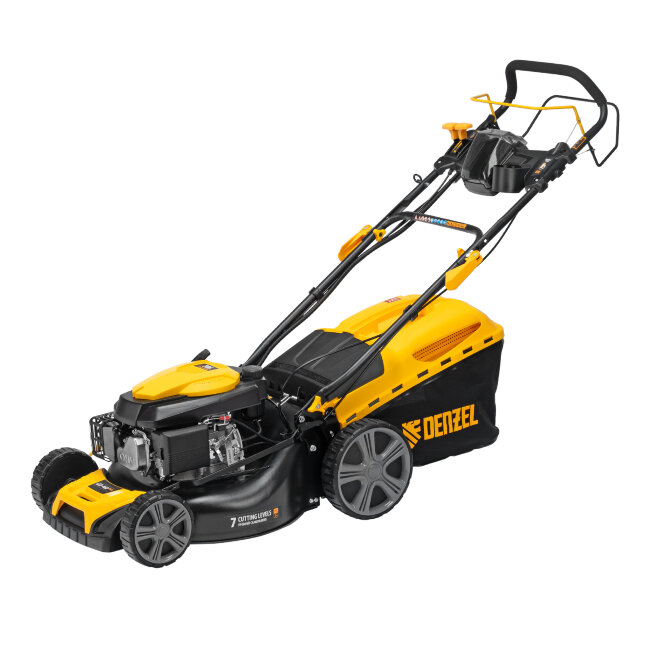 Газонокосилка бензиновая GLD-460SP-VE, 146 см3, шир. 46см, привод, вариатор, эл.старт, 60 л Denzel в Сыктывкаре
