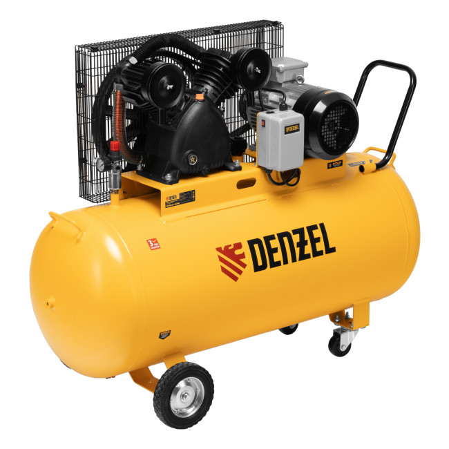 Компрессор воздушный рем. привод BCV 5500-T/270, 5,5 кВт, 270 литров, 850 л/мин Denzel в Сыктывкаре