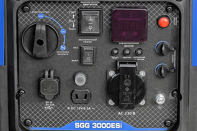 Бензогенератор инверторный SGG 3000ESi (Запуск с кнопки) в Сыктывкаре