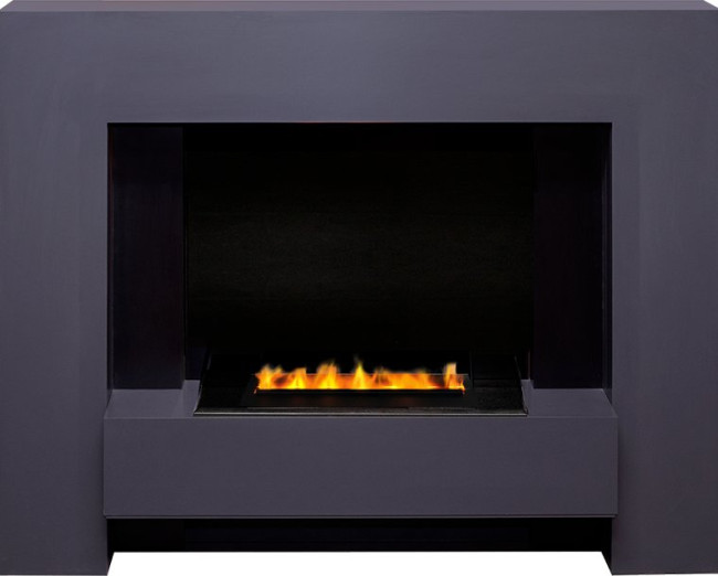 Каминокомплект Tokyo - Graphite Grey с очагом Cassette 400 LNH-INT PS (без дров) в Сыктывкаре