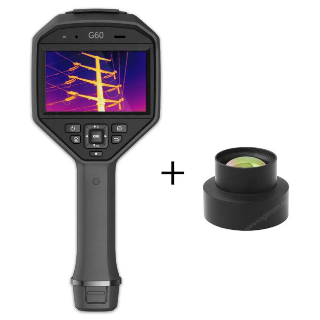 Тепловизор HIKMICRO G60 в комплекте с дополнительным объективом HM-G605-LENS + поверка в Сыктывкаре