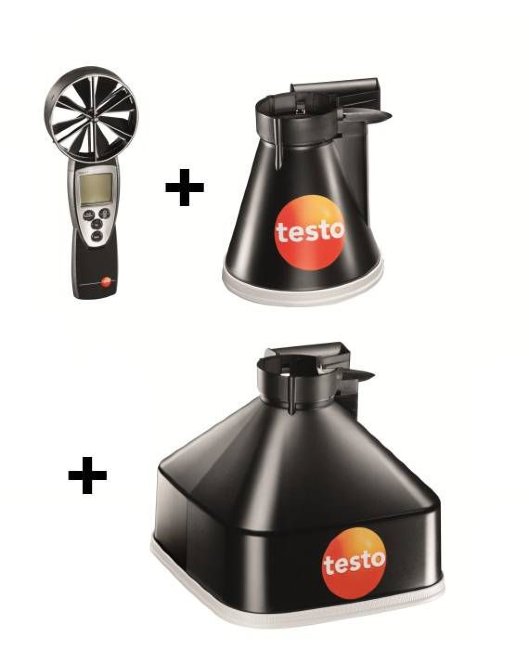 Комплект Testo 417 с набором воронок в Сыктывкаре
