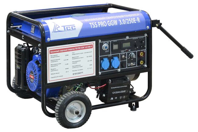 Бензиновый сварочный генератор TSS PRO GGW 3.0/250E-R в Сыктывкаре