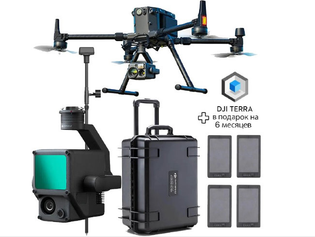 Квадрокоптер с лидаром DJI Matrice 300 RTK Combo комплект в Сыктывкаре