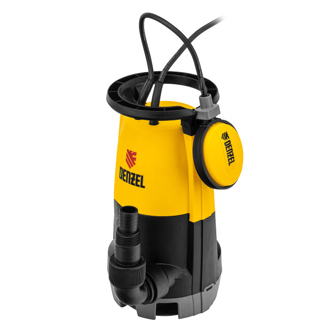 Дренажный насос для чистой и грязной воды DP450S, 450 Вт, напор 6 м, 12000 л/ч Denzel в Сыктывкаре