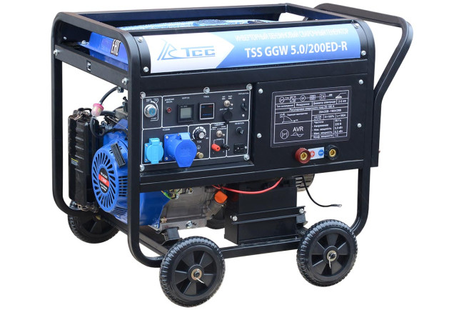 Инверторный бензиновый сварочный генератор TSS GGW 5.0/200ED-R в Сыктывкаре