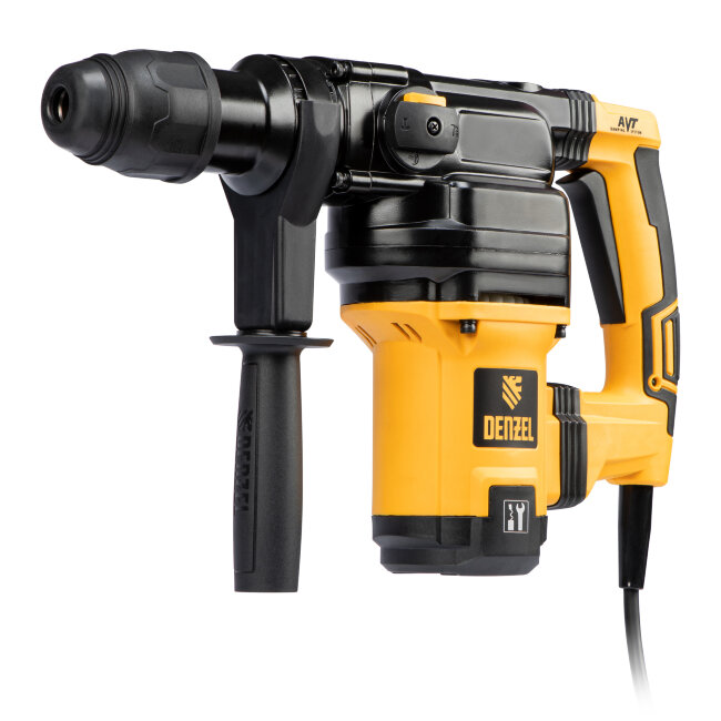 Перфоратор электрический RHV-1050-38-max, SDS-max, 1050 Вт, 10 Дж, 2 плюс 1 режим Denzel в Сыктывкаре