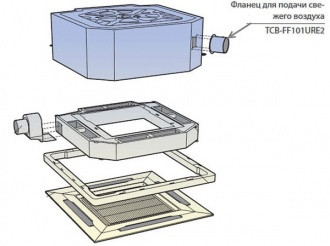 Toshiba Panel should be overed (TCB-FF101URE2) в Сыктывкаре