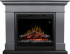 Каминокомплект California Graphite Gray - Серый графит с очагом Symphony 26'' DF2624L-INT в Сыктывкаре