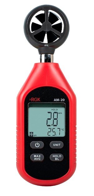 Термоанемометр RGK AM-20 с поверкой в Сыктывкаре