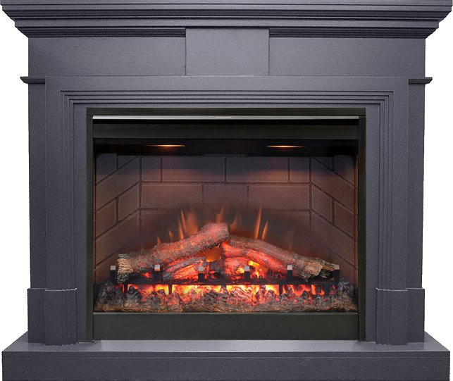 Каминокомплект Coventry Graphite Grey - Серый графит с очагом Symphony 26'' DF2608-INT в Сыктывкаре