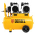 Компрессор безмасляный, малошумный DLS 2200/50, 2200 Вт, 2x1100, 50 л, 380 л/мин Denzel в Сыктывкаре