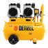 Компрессор безмасляный, малошумный DLS 2200/50, 2200 Вт, 2x1100, 50 л, 380 л/мин Denzel в Сыктывкаре
