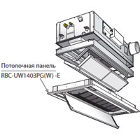 Toshiba Потолочная панель (RBC-UW1403PG(W)-E) в Сыктывкаре