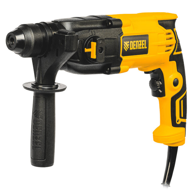 Перфоратор электрический RH-650-18, SDS-plus, 650 Вт, 2.0 Дж, 3 плюс 1 режим Denzel в Сыктывкаре
