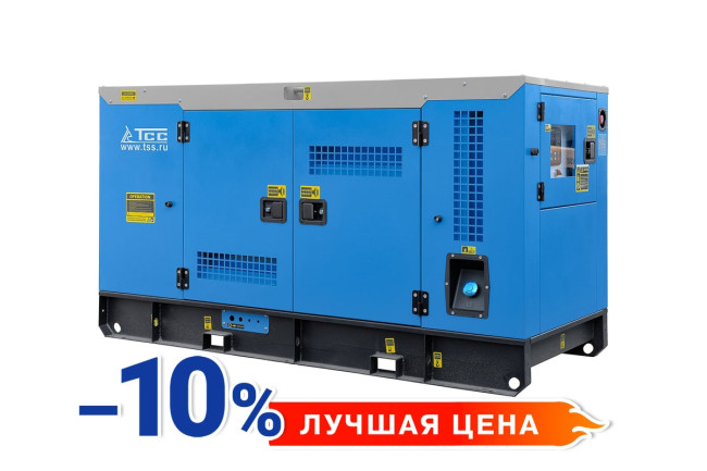 Дизельный генератор ТСС АД-20С-Т400 в шумозащитном кожухе в Сыктывкаре