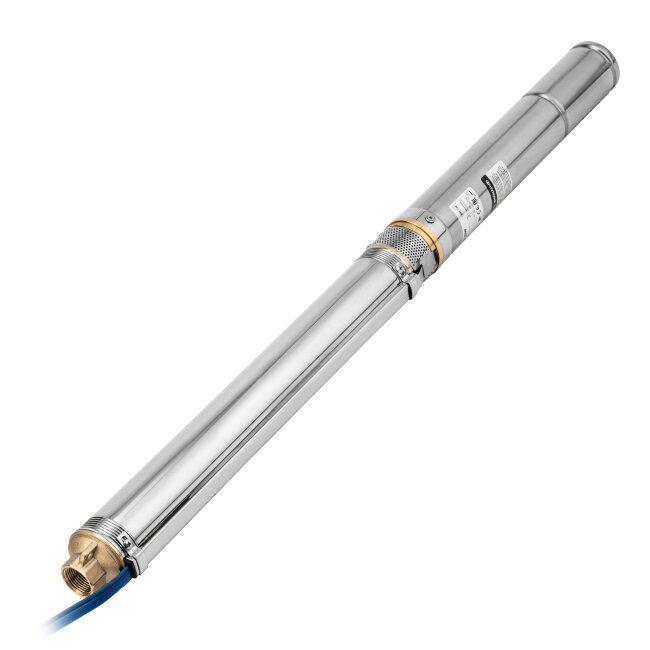 Скважинный насос DWC-3-60, центробежный, диаметр 3", 800 Вт, 3300 л/ч, напор 60 м Denzel в Сыктывкаре