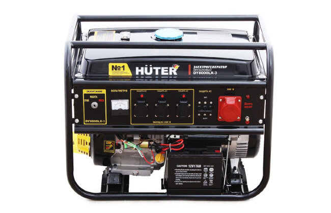 Портативный бензогенератор HUTER DY8000LX-3 в Сыктывкаре