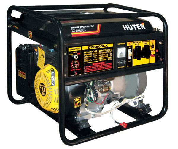 Портативный бензогенератор HUTER DY6500LX в Сыктывкаре