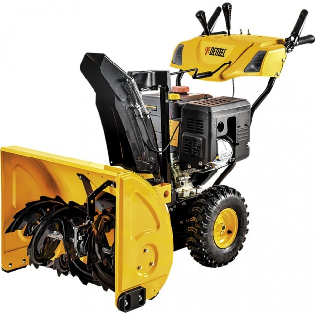 Бензиновая снегоуборочная машина SB 1100 E, 11 л.с, Loncin, с электростартером, фара, обогрев Denzel в Сыктывкаре