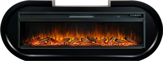 Каминокомплект Soho - Черный с очагом Vision 60 LOG LED в Сыктывкаре