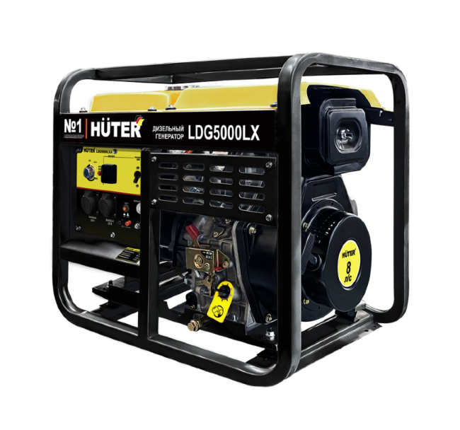 Электрогенератор дизельный LDG 5000LX Huter в Сыктывкаре