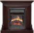 Каминокомплект Bradford - Темный дуб с очагом Majestic FX Black в Сыктывкаре