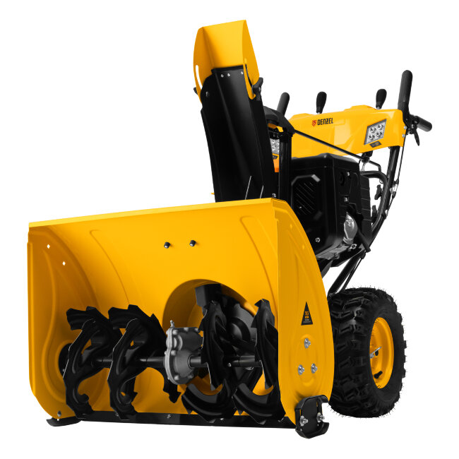 Бензиновая снегоуборочная машина SBL 711D PRO, 302cc, эл.старт, фара, обогрев, блок. дифф. Denzel в Сыктывкаре