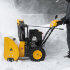 Бензиновая снегоуборочная машина SBL 711D PRO, 302cc, эл.старт, фара, обогрев, блок. дифф. Denzel в Сыктывкаре