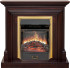 Каминокомплект Bradford - Темный дуб с очагом Majestic FX Brass в Сыктывкаре