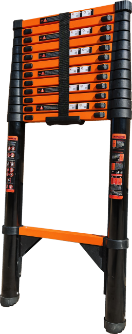 Лестница телескопическая 6,3 м ТАЛМЕТ/TALMET TM-1063С (углеродистая сталь) в Сыктывкаре