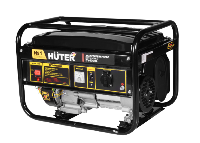 Портативный бензогенератор HUTER DY4000L в Сыктывкаре