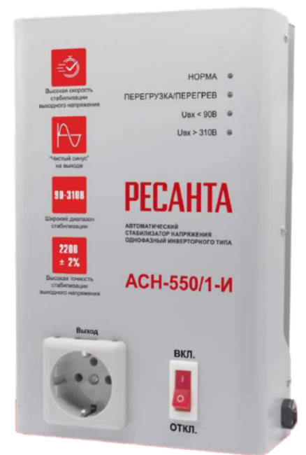 Стабилизатор АСН-550/1-И Ресанта в Сыктывкаре