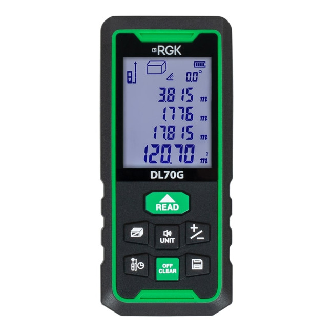 Лазерный дальномер RGK DL70G - зеленый луч в Сыктывкаре