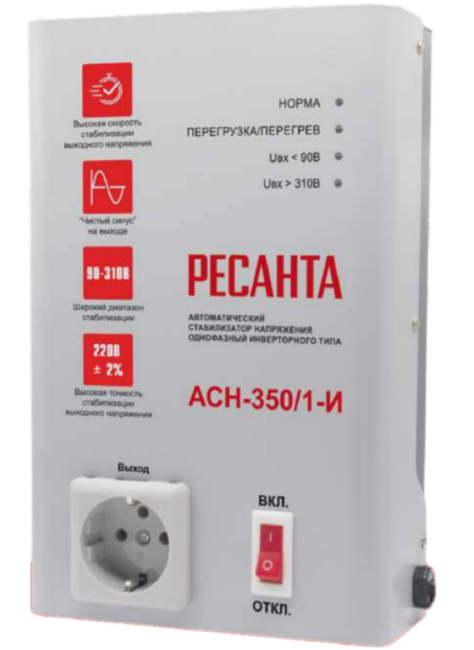 Стабилизатор АСН-350/1-И Ресанта в Сыктывкаре