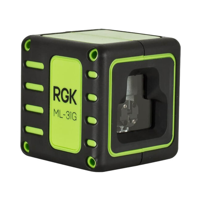 Комплект: лазерный уровень RGK ML-31G + штатив RGK F170 кронштейн RGK K-5 рулетка RGK RM3 в Сыктывкаре