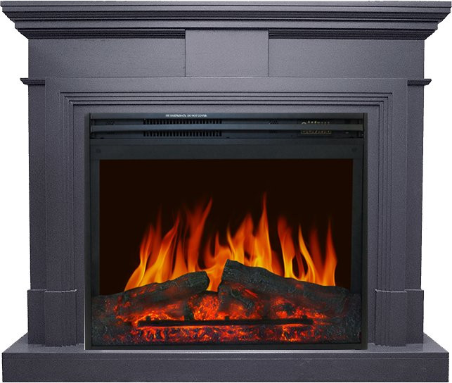 Каминокомплект Coventry Graphite Grey - Серый графит с очагом Jupiter FX New в Сыктывкаре