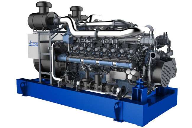 Газопоршневая установка TSS GE-1400 в Сыктывкаре
