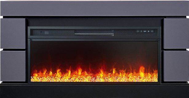 Каминокомплект Modern 42 SFT (Разборный) - Серый графит с очагом Vision 42 LED в Сыктывкаре