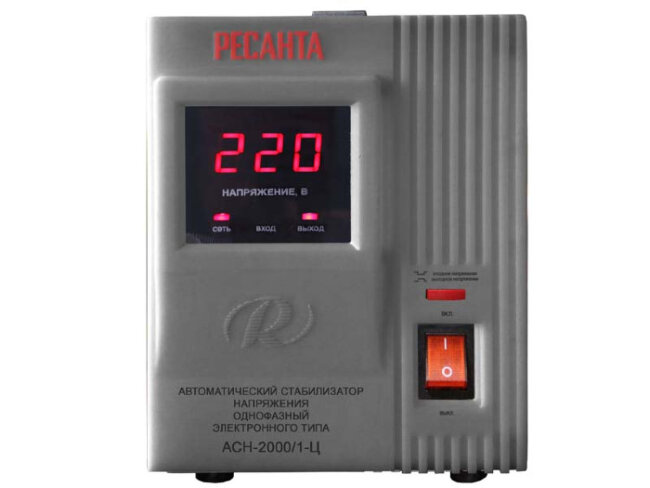 Стабилизатор напряжения РЕСАНТА АСН-2000/1-Ц в Сыктывкаре
