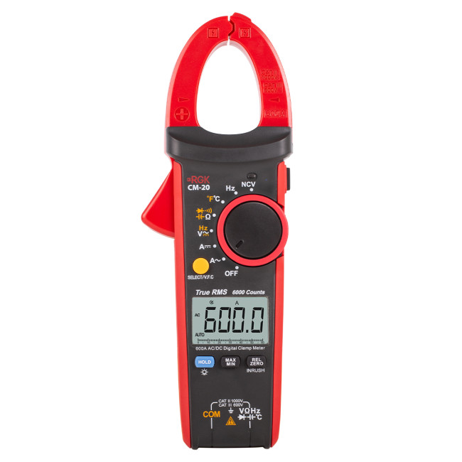Токовые клещи RGK CM-20 с поверкой в Сыктывкаре
